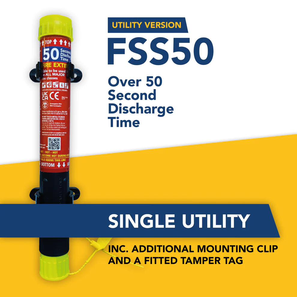 Fire Safety Stick - 50 Second Duration - Utility Version